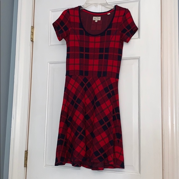 Jack Wills Dresses & Skirts - Jack Wills Plaid Skater Dress